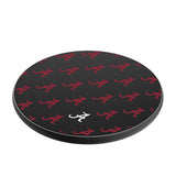 University of Alabama Crimson Tide Script A Fashion Pattern 15-Watt Wireless Charger