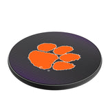Clemson University Tigers Linen 15-Watt Wireless Charger