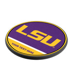 Louisiana State University Tigers Personalized Endzone Solid 15-Watt Wireless Charger