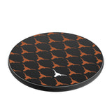University of Texas Longhorns Fashion Pattern 15-Watt Wireless Charger-1