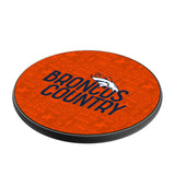 Denver Broncos 2024 Illustrated Limited Edition 15-Watt Wireless Charger