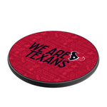 Houston Texans 2024 Illustrated Limited Edition 15-Watt Wireless Charger