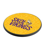 Minnesota Vikings 2024 Illustrated Limited Edition 15-Watt Wireless Charger
