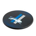 Detroit Lions Retro Linen 15-Watt Wireless Charger