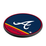 Atlanta Braves Personalized Endzone Solid 15-Watt Wireless Charger