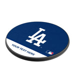 LA Dodgers Personalized Endzone Solid 15-Watt Wireless Charger
