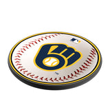 Milwaukee Brewers Baseball 15-Watt Wireless Charger
