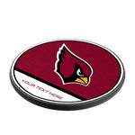 Arizona Cardinals Personalized Endzone Solid 15-Watt Wireless Charger