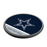 Dallas Cowboys Personalized Endzone Solid 15-Watt Wireless Charger
