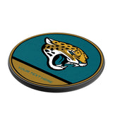 Jacksonville Jaguars Personalized Endzone Solid 15-Watt Wireless Charger