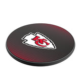 Kansas City Chiefs Linen 15-Watt Wireless Charger