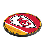 Kansas City Chiefs Personalized Endzone Solid 15-Watt Wireless Charger