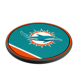 Miami Dolphins Stripe 15-Watt Wireless Charger