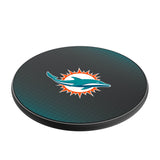 Miami Dolphins Linen 15-Watt Wireless Charger