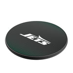 New York Jets Linen 15-Watt Wireless Charger