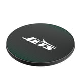 New York Jets Linen 15-Watt Wireless Charger