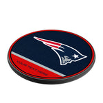 New England Patriots Personalized Endzone Solid 15-Watt Wireless Charger