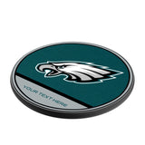 Philadelphia Eagles Personalized Endzone Solid 15-Watt Wireless Charger