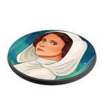 Star Wars Princess Leia Organa Portrait 15-Watt Wireless Charger