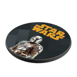 Star Wars: The Mandalorian Din Djarin Color Block 15-Watt Wireless Charger