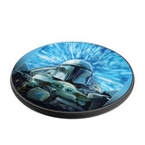 Star Wars: The Mandalorian Grogu and Din Djarin Portrait 15-Watt Wireless Charger