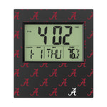 University of Alabama Crimson Tide Script A Fashion Pattern Wall Clock