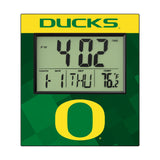 University of Oregon Ducks Color Block Wall Clock