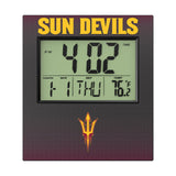 Arizona State University Sun Devils Linen Wall Clock