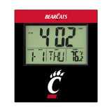 University of Cincinnati Bearcats Color Block Wall Clock