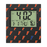 University of Florida Gators Fashion Pattern Wall Clock
