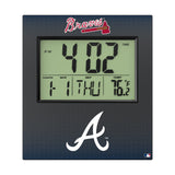 Atlanta Braves Linen Wall Clock