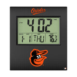 Baltimore Orioles Linen Wall Clock