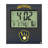 Milwaukee Brewers Linen Wall Clock