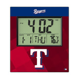 Texas Rangers Color Block Wall Clock