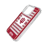 Indiana University Hoosiers Field Clear Phone Case for Apple iPhone