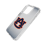 University of Auburn Tigers Linen Clear Phone Case for Apple iPhone