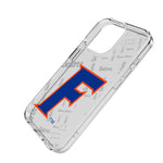 University of Florida Gators Quadtile Clear Phone Case for Apple iPhone