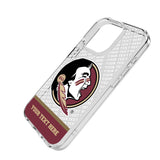 Florida State University Seminoles Personalized EndZone Plus Clear Phone Case for Apple iPhone