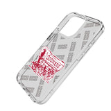 University of Oklahoma Sooners Quadtile Clear Phone Case for Apple iPhone