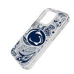 Pennsylvania State University Nittany Lions Paisley Clear Phone Case for Apple iPhone