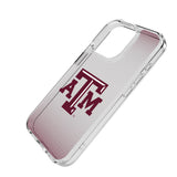 Texas A&M University Aggies Linen Clear Phone Case for Apple iPhone