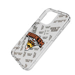 University of Texas Longhorns Quadtile Clear Phone Case for Apple iPhone-1