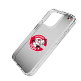Cincinnati Reds 1974-1992 - Cooperstown Collection Linen Clear Phone Case for Apple iPhone