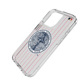 Philadelphia Phillies 1915-1943 - Cooperstown Collection Pinstripe Clear Phone Case for Apple iPhone