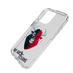 Houston Texans 2024 Edition Clear Phone Case for Apple iPhone