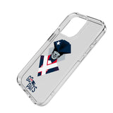 New England Patriots 2024 Edition Clear Phone Case for Apple iPhone