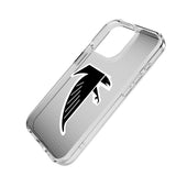 Atlanta Falcons Classic Linen Clear Phone Case for Apple iPhone