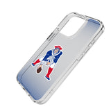 New England Patriots Historic Collection Linen Clear Phone Case for Apple iPhone