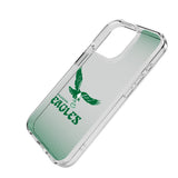 Philadelphia Eagles 1973-1995 Historic Collection Linen Clear Phone Case for Apple iPhone