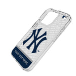 New York Yankees Personalized EndZone Plus Clear Phone Case for Apple iPhone